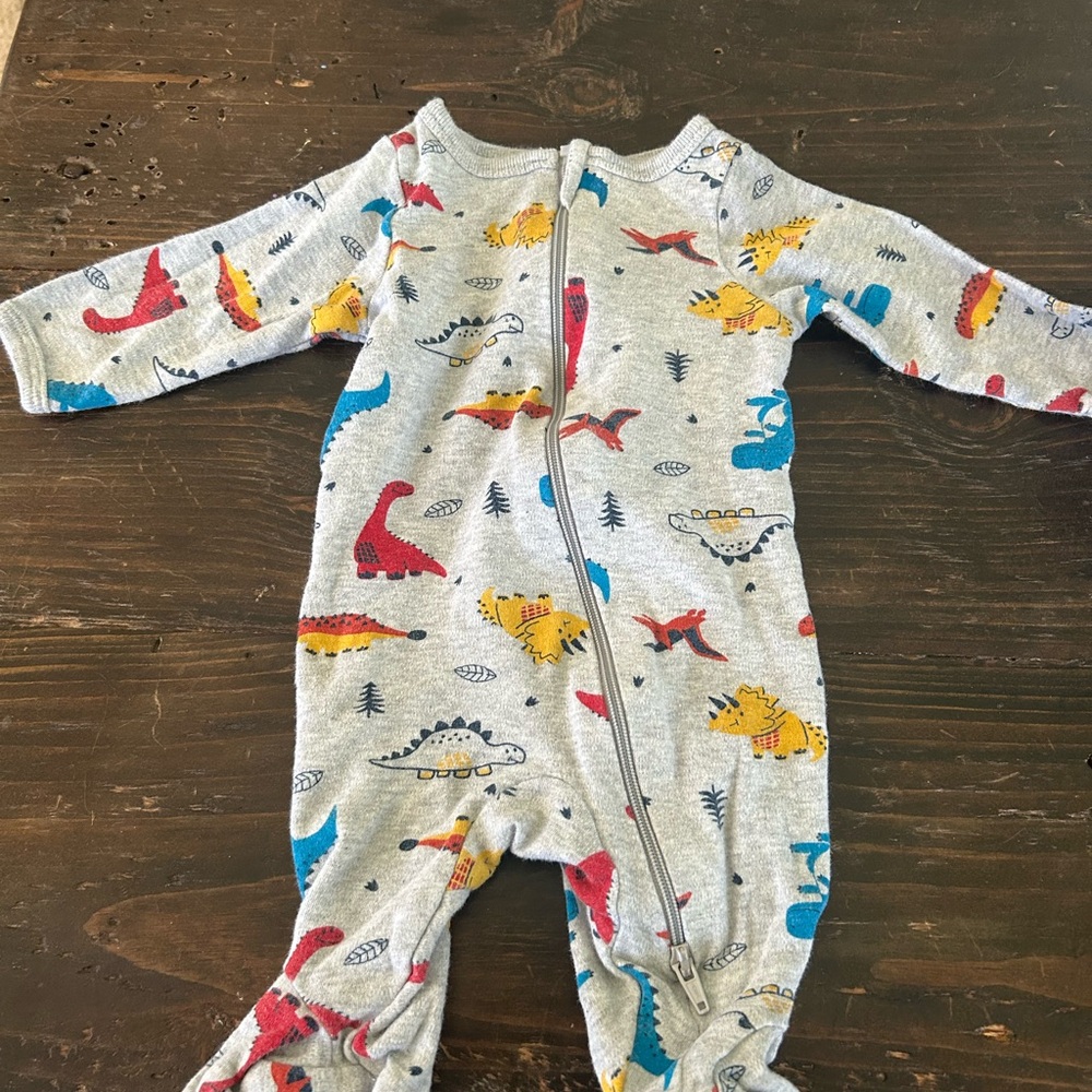 Dinosaur Print Kids One Piece